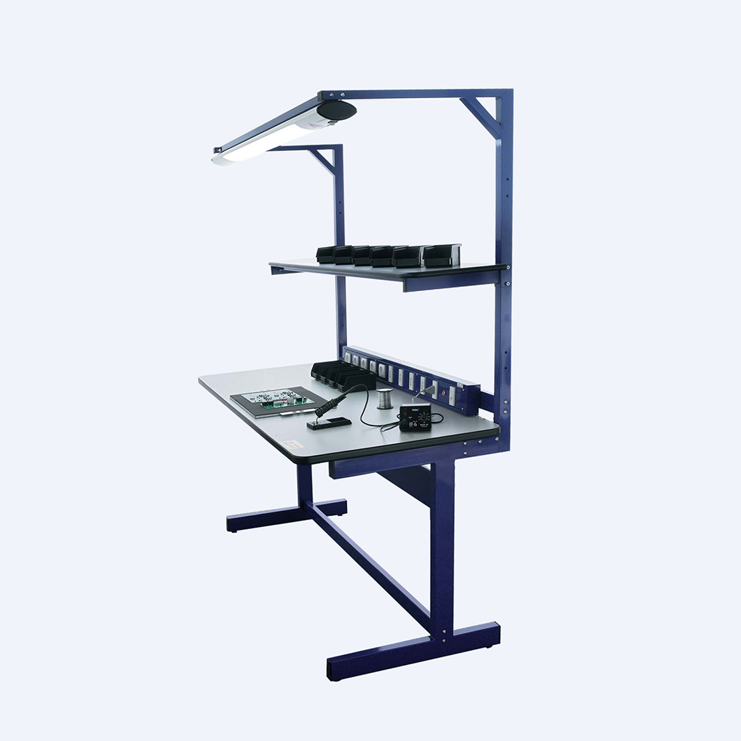 BANCHI LAVORO VIGOR VBL-1 SUP CON CASSETTO 120X60X150 - Ferramenta Bertero